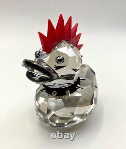 RARE Swarovski Crystal Punk Duck 1096735 As New Boxed