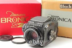 RARE! UNUSED in BOX Zenza Bronica S2A S2 A Black Final Late Model From JAPAN