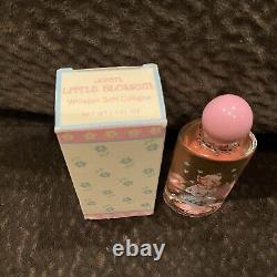 RARE Vintage Avon Little Blossom Whisper Soft Cologne 1.5 Oz NEW withBox FULL