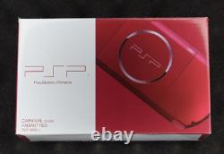 RAREMINTBOXED Sony PSP 3000 (Radiant Red) +New Battery + Original Charger