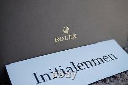 ROLEX dealer BOX TRAY NEW in BOX DEALERDISPLAY 100% auth LEATHER display RARE