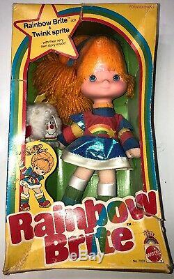 Rainbow Brite 1983 Vintage New In Box Twink Sprite No. 7233 Super RARE MATTEL