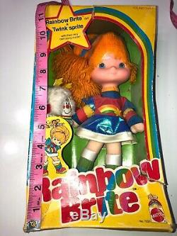 Rainbow Brite 1983 Vintage New In Box Twink Sprite No. 7233 Super RARE MATTEL