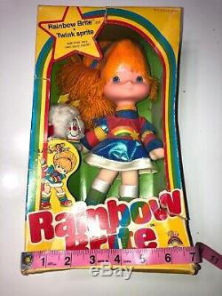 Rainbow Brite 1983 Vintage New In Box Twink Sprite No. 7233 Super RARE MATTEL