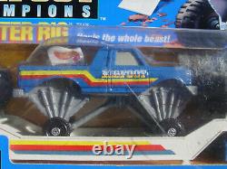 Rare 1991 Hot Wheels Big Foot Champions Monster Rig Steering Rigs Sealed In Box