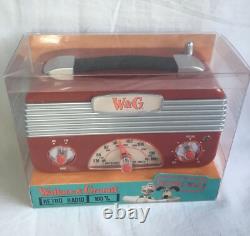 Rare Aardman Wallace And Gromit Retro Style AM / FM Radio Brand New Boxed