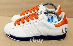 Rare Adidas Superstar Trainers 25 Cities New York City White Size 8 Uk Boxed