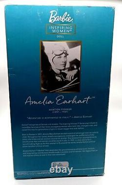 Rare Barbie Amelia Earhart Inspiring Women Series new in box