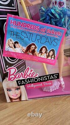 Rare Barbie Fashionistas Doll Hollywood Divas Cutie 2010 Mattel New In Box