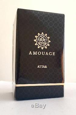 Rare Black Box Amouage Attar SANDAL 12 ML, New in box