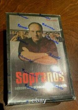 Rare Brand New Sealed Inkworks Sopranos Hobby Card Box! Auto Autograph Cards