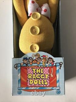 Rare Collectible 1989 The Raggy Dolls Sad Sac. In Box