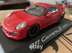 Rare Dealer Minichamps 1/43 Porsche 911 Carrera S Aerokit New Boxed 020 113 0d