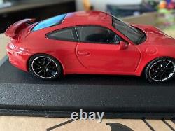 Rare Dealer Minichamps 1/43 Porsche 911 Carrera S Aerokit New Boxed 020 113 0d