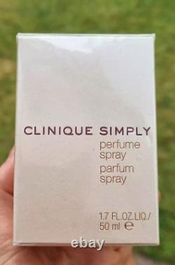 Rare Find! Discontinued Clinique Simply perfume 50ml. New, sealed box