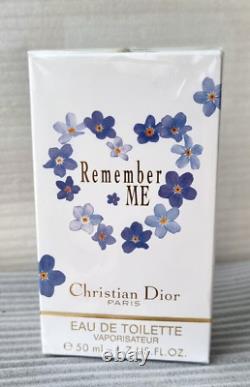 Rare Find! Vintage Dior Remember Me perfume 50ml EDT. New condition, sealed box