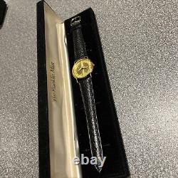 Rare Franklin Mint Sword Of Kings Swiss Mens Watch 925 Silver Dial New Boxed