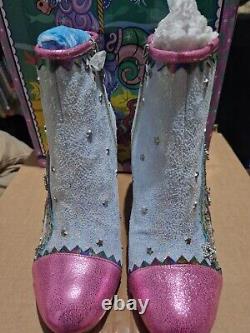 Rare Irregular Choice David Bowie Major Tom Boots. Brand New in Box