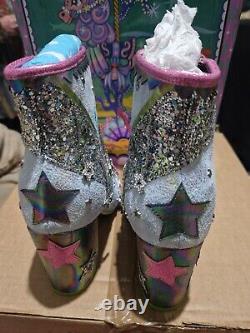 Rare Irregular Choice David Bowie Major Tom Boots. Brand New in Box