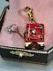 Rare Juicy Couture Secure Couture Charm Safe Box Red Yjru3870 New In Box