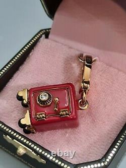 Rare Juicy Couture Secure Couture Charm Safe box red YJRU3870 new in box