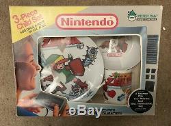 Rare Legend Of Zelda Vintage 3pc Childs Set Plate Cup Bowl Peter Pan New In Box