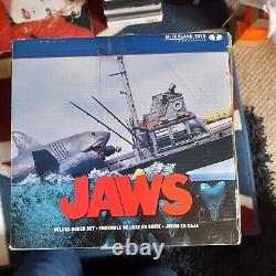 Rare Mcfarlane Toys Movie Maniacs 4 Jaws Deluxe Boxed Set Figure Boxed