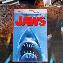 Rare Mcfarlane Toys Movie Maniacs 4 Jaws Deluxe Boxed Set Figure Boxed