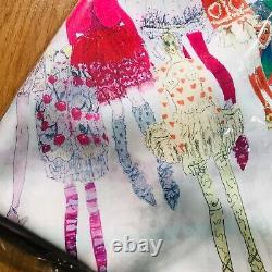 Rare Meadham Kirchhoff Drawings Large Scarf Limited Edition Boxed and New
