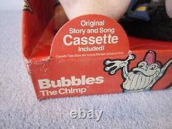 Rare Michael Jackson Pets, Plush toy, boxed new Bubbles the chimp with cassette