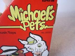 Rare Michael Jackson Pets, Plush toy, boxed new Bubbles the chimp with cassette