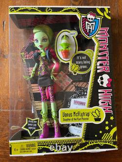 Rare Monster High Venus Mcflytrap 2011 First Wave Original Doll / Figure New Box