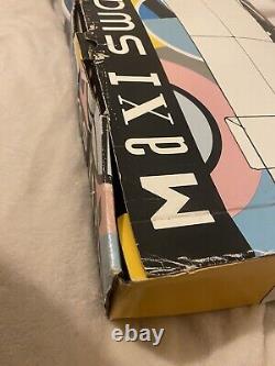 Rare NEVER REMOVED FROM BOX Swatch Maxi Vintage Wall Clock