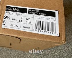 Rare NEW Boxed New Balance M991 Wistful Mauve Men's UK Size 9 M991PGG