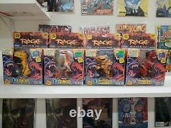 Rare NIB Primal Rage Lot Sauron Talon Armadon Diablo 1994 Atari 1996 Playmates