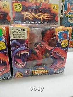 Rare NIB Primal Rage Lot Sauron Talon Armadon Diablo 1994 Atari 1996 Playmates