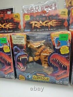 Rare NIB Primal Rage Lot Sauron Talon Armadon Diablo 1994 Atari 1996 Playmates