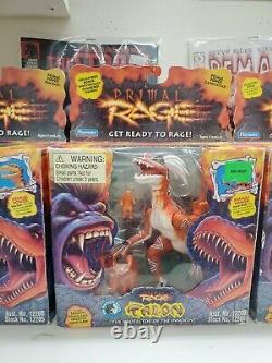Rare NIB Primal Rage Lot Sauron Talon Armadon Diablo 1994 Atari 1996 Playmates