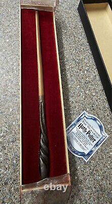 Rare Neville Longbottom Wand Noble Collection Ollivander's Box Harry Potter