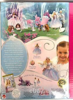 Rare New In Box Barbie Swan Lake Odette 12 Doll Enchanted Forest Playset 2003