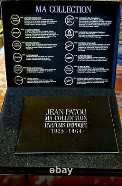 Rare New Jean Patou Ma Collection Parfums D'Epoque 12 X 6ml 72ml EDP boxed set 2