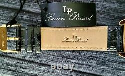 Rare New Lucien Piccard Tonneau Avant Garde Watch Box Papers