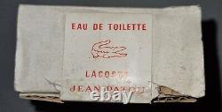 Rare New Vtg Boxed Lacoste Jean Patou Cologne For Men 120ml spray 1970s formula