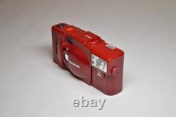 Rare Red Olympus XA2 35mm Film Camera + Strap and A11 Flash BOXED NEW SEALS