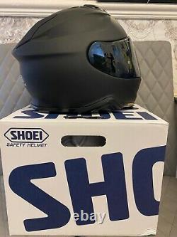 Rare Shoei Matt Black Motorbike Helmet Gt Air 2 Box