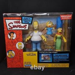 Rare The Simpsons House Diorama Homer Marge & Maggie WOS World Of Springfield