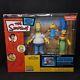 Rare The Simpsons House Diorama Homer Marge & Maggie Wos World Of Springfield