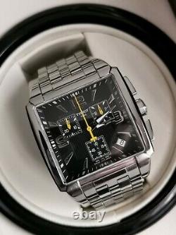Rare Tissot Quadrato Chronograph Swiss men's watch, New model Box