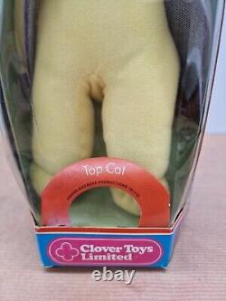 Rare Top Cat Bean Doll Vintage Boxed 1977 Clover Toys New Old Stock