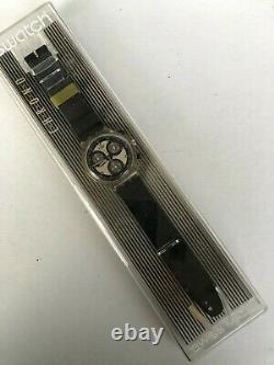 Rare Vintage SWATCH CHRONO'Fumo Di Londra' SCH 105 1994 Watch Box & Cert